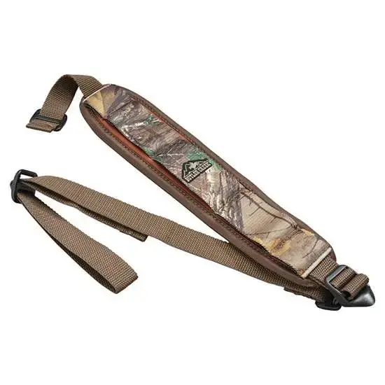 Butler Creek 181019 Comfort Stretch Sling with Uncle Mike's QD Swivels 2.50" W x 44" L Adjustable Realtree Xtra Neoprene for Rifle