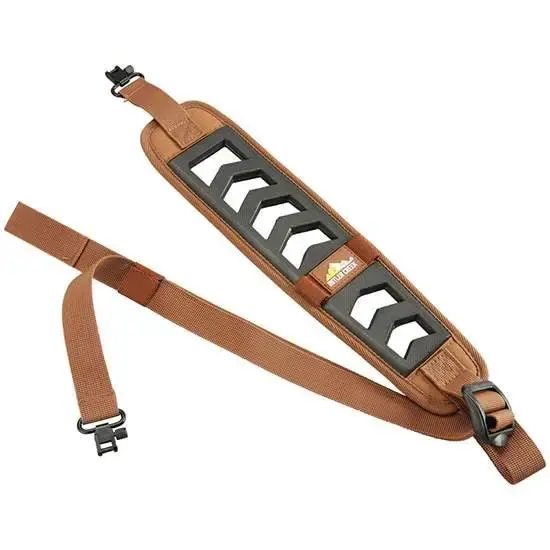 Butler Creek 190031 Featherlight Sling with Swivels 3" W x 22"-36" L Adjustable Black w/Brown Panels Foam for Rifle