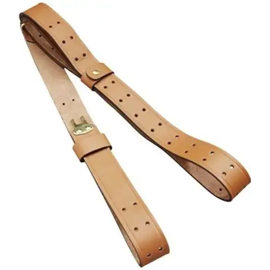 Butler Creek 26113 Military Sling 1.25" W x 44" L Brown Leather for Rifle