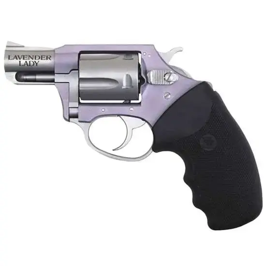 Charter Arms 53240 Undercoverette Lavender Lady 32 H&R Mag 5 Round 2" Stainless Lavender Aluminum Black Rubber