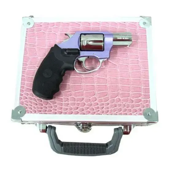 Charter Arms 53842 Undercover Lite Chic Lady 38 Special 5 Round 2" Stainless Lavender Aluminum Black Polymer/Crimson Trace Laser