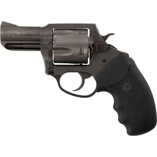 Charter Arms 64520 Pitbull Revolver Single/Double 45 ACP 2.50" 5 Rd Black Rubber Grip Black Nitride