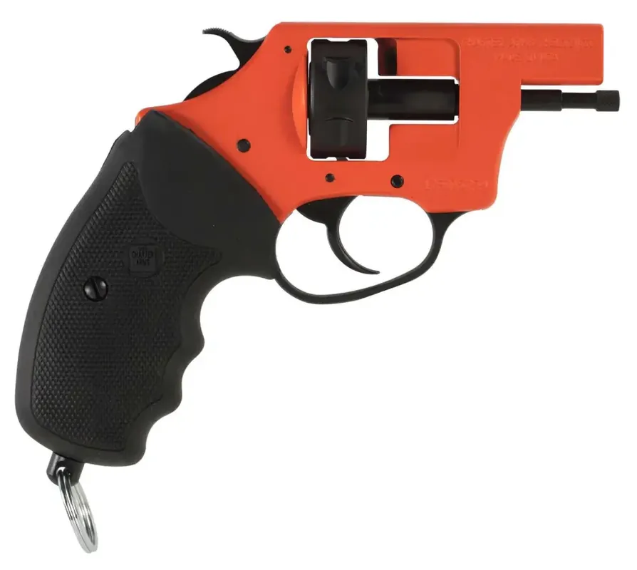 Charter Arms 82090 Pro 209 Starter Pistol 209 Primers 6 rd Black/Orange