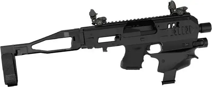 Command Arms MCK26/27GEN2 MCK 2.0 Conversion Kit with Gen2 Stabilizer for Glock 26,27 Black