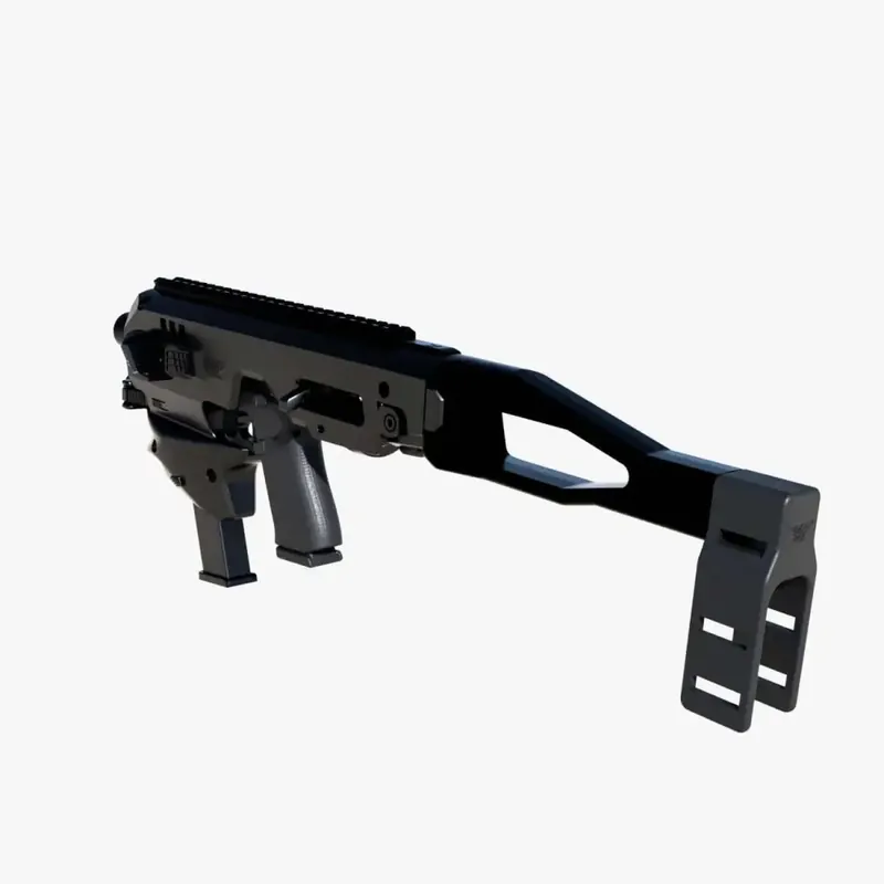 Command Arms MCK43/48GEN2 Micro Conversion Kit Micro Glock 43, 43x, 48 Black Black