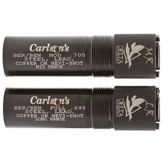 Carlsons 07110 Delta Waterfowl Benelli/Beretta 12 Gauge Mid-Range/Long-Range 17-4 Stainless Steel Black