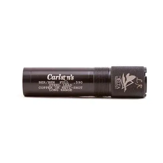 Carlsons 07117 Delta Waterfowl Benelli/Beretta 12 Gauge Long Range 17-4 Stainless Steel Black