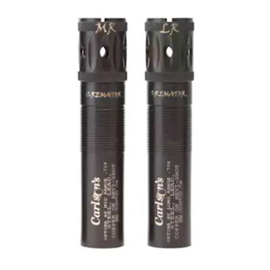 Carlsons 11562 Cremator Optima HP 12 Gauge Mid-Range/Long-Range 17-4 Stainless Steel Black Ported