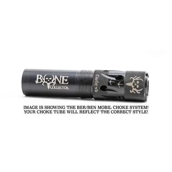 Carlsons 80140 Bone Collector Turkey Invector Plus Choke 12 Gauge Extended Turkey 17-4 Stainless Steel Matte Black