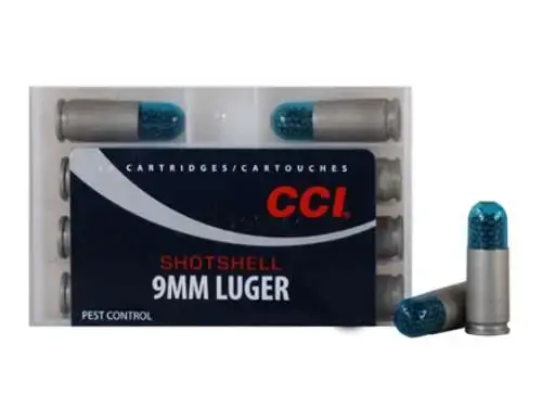 CCI 3712CC Big 4 Shotshell 9mm Luger 45 gr Shotshell #4 Shot 10 Round Box