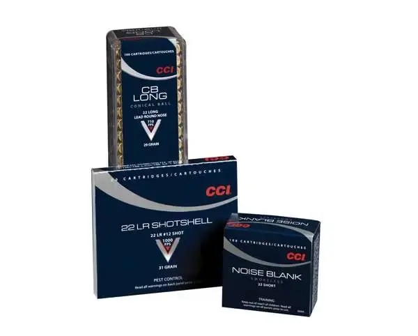 CCI 0038 Specialty CB 22 Long 29 gr Lead Round Nose (LRN) 100 Round Box