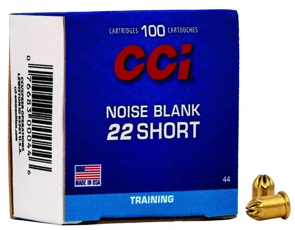 CCI 0044 Blank Paper Blank 22 Short 100Box/50Case