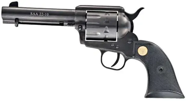 Chiappa Firearms CF340155 1873 22 LR 10 Round 4.75" Black Black Black Polymer