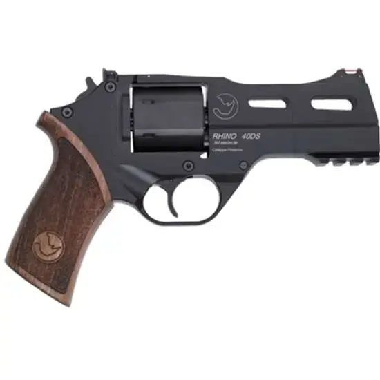 Chiappa Firearms 340165 Rhino 40DS 9mm Luger 4" 6 Round Black Walnut Grip