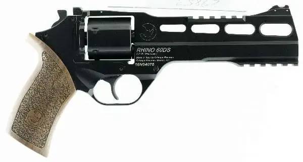 Chiappa Firearms 340167 Rhino 60DS 9mm Luger 6" 6 Round Black Walnut Grip