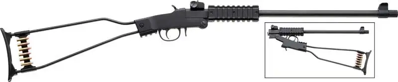 Chiappa Firearms Little Badger 22 LR 1 16.50" Black Underfolding Stock Right Hand