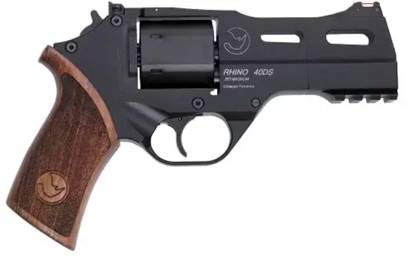 Chiappa Firearms CF340244 Rhino 40SAR *CA Compliant 357 Mag 4" 6 Round Black Walnut Grip