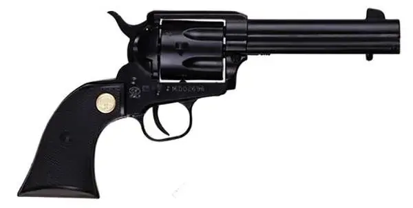 Chiappa Firearms CF340250D 1873 Dual Cylinder 22 LR,22 Mag 6 Round 4.75" Black Black Black Polymer