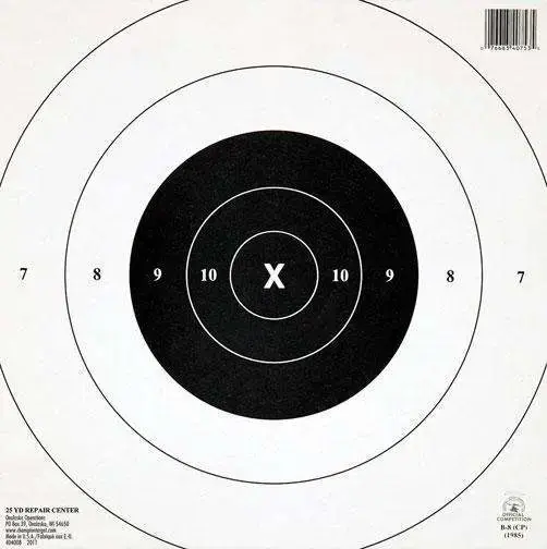 CHAMP TARGET 25YD TIMED RAPID FIRE PAPER 12PK(12