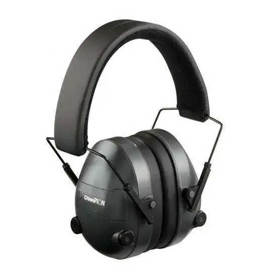 Champion Targets 40974 Electronic Muffs 25 dB Over the Head Black Ear Cups w/Black Band