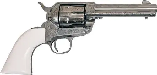 CIM UBERTI FRONTIER 45LC 4.75 NKL LASER ENGRAVE