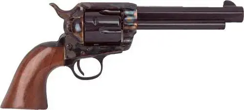 Cimarron PP411MALO El Malo Pre-War 1896-1940 45 Colt (LC) 6 Round 5.50" Blued Color Case Hardened Walnut Grip