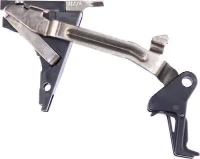 CMC Triggers 71701 Drop-In Compatible with Glock 17, 19, 25, 34 Gen 4 Black Flat