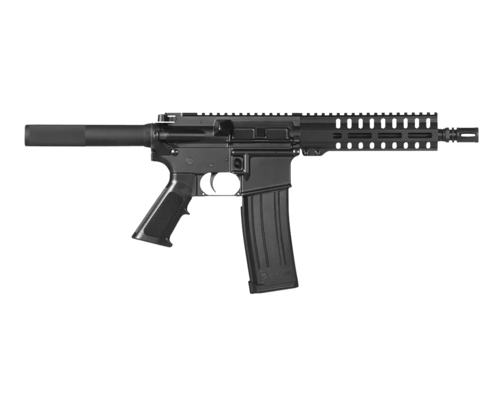 CMMG 54A2427 Banshee 100 MK4 5.7x28mm 8" 20+1 Black Hard Coat Anodized Black A2 Grip CMMG Pistol Tube (Conversion)