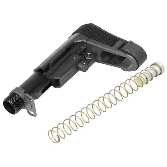 CMMG 55CA957 RipBrace Compact with Receiver Extension Black