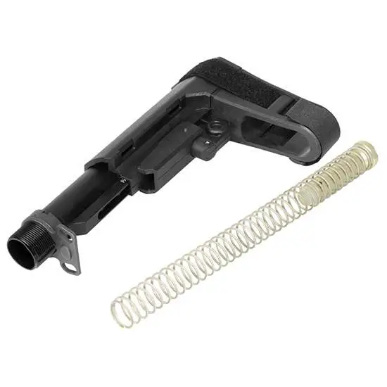CMMG 55CA9F7 RipBrace Standard with Receiver Extension Black