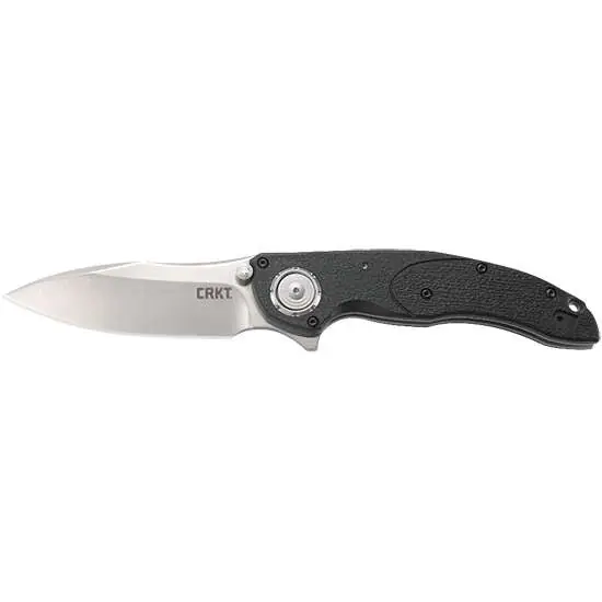 Columbia River 5405 Linchpin 3.73" Sheepsfoot Plain Satin 1.4116 FRN Black Handle Folding