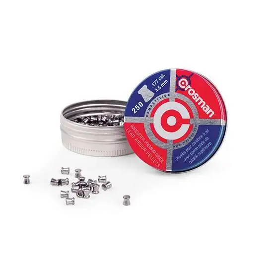 Crosman 6177 Wadcutter Pellets .177 Pellet Lead Wadcutter Pellet 250 Per Tin