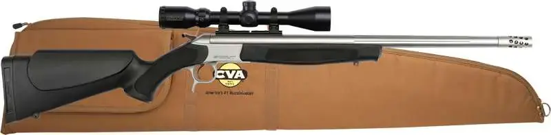 CVA CR4911S Scout V2 Break Open 35 Whelen 25" 1 Black Fixed w/CrushZone Recoil P