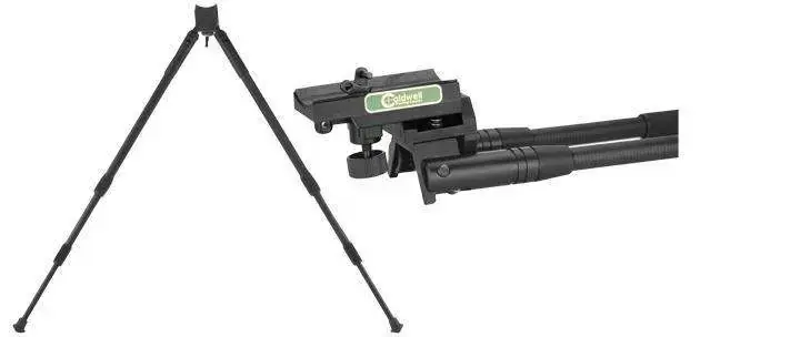 Caldwell 335235 Shooting Bipod Sitting Black 14-30" Aluminum compatible with Swivel Stud