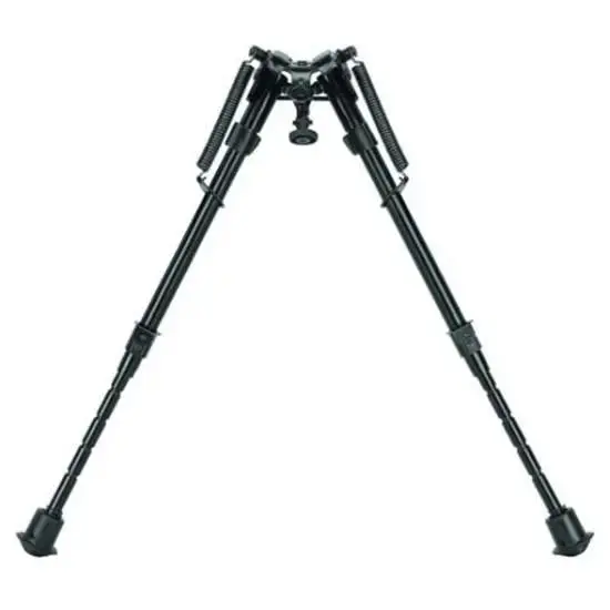 Caldwell 403215 XLA Fixed Bipod Black 9-13" Aluminum compatible with Swivel Stud