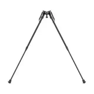 Caldwell 591336 XLA Fixed Bipod Black 13-23" Aluminum compatible with Swivel Stud