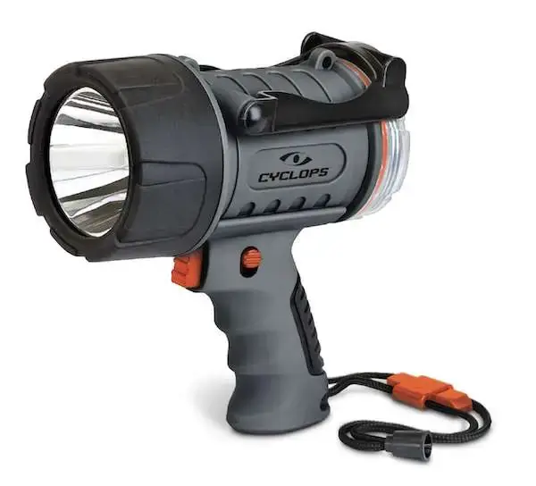 Cyclops CYC-700WP Waterproof LED 700 Lumens Cree LED Black/Gray Rechargeable Lithium