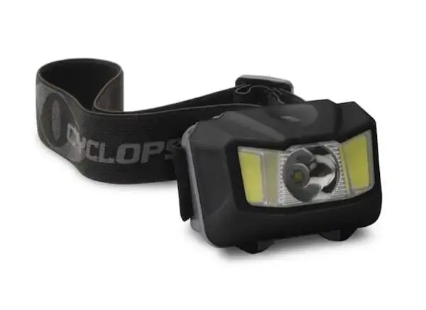 Cyclops CYCHL250 Hero Headlamp 250/25 Lumens AAA (3) Black