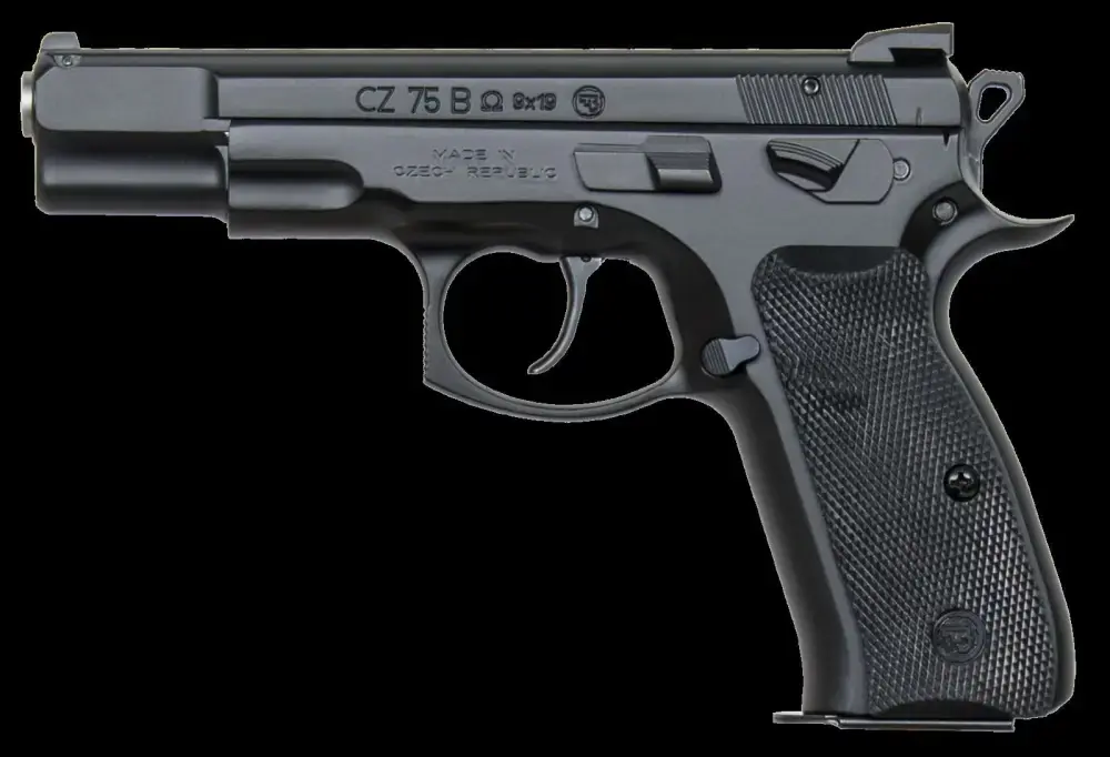 CZ 01136 CZ 75 Omega 9mm Luger 4.60" 10+1 Black Black Polymer Grip