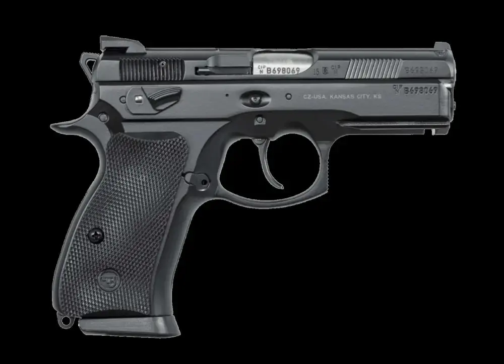 CZ 01229 P-01 Omega 9mm Luger 3.80" 10+1 Black Black Rubber Grip