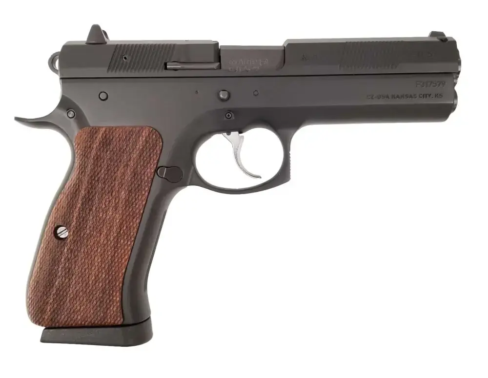 CZ 01401 CZ 97 B *CA Compliant 45 ACP 4.80" 10+1 Black Black Aluminum Grip