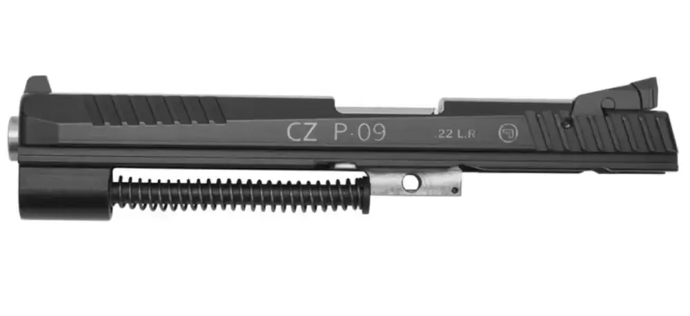 CZ 01618 P-09 Kadet Adapter 22 Long Rifle (LR) 4.54" Black Hard Coat Anodized