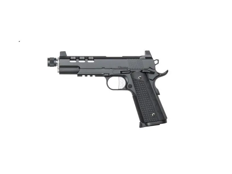 Dan Wesson 01885 Discretion 45 ACP 5.70" 8+1 Black Black G10 Grip Suppressor Ready Rail