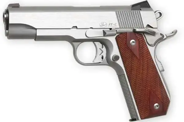 Dan Wesson 01912 Commander *CA Compliant 45 ACP 4.30" 8+1 Stainless Steel Cocobolo Grip