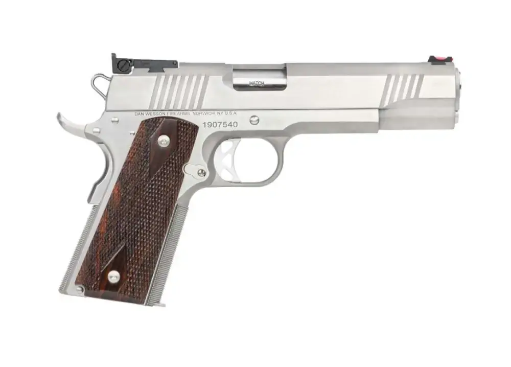 Dan Wesson 01942 Pointman Nine PM-9 9mm Luger 5" 9+1 Stainless Steel Cocobolo Grip