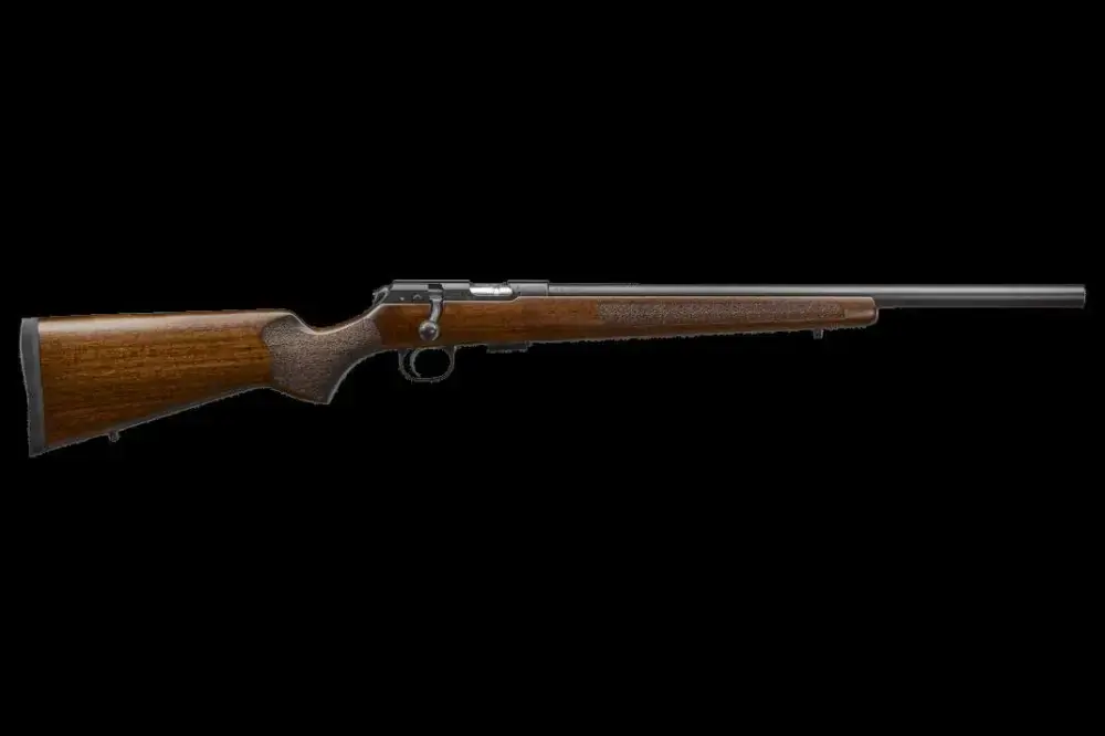 CZ 02342 CZ 457 Varmint 17 HMR 5+1 20.50" Turkish Walnut Blued Right Hand