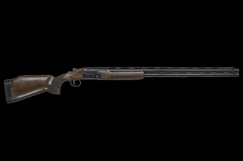 CZ 06586 All American 12 Gauge 32" 2 3" Gloss Blued Fixed w/Adjustable Comb Stock Turkish Walnut Right Hand