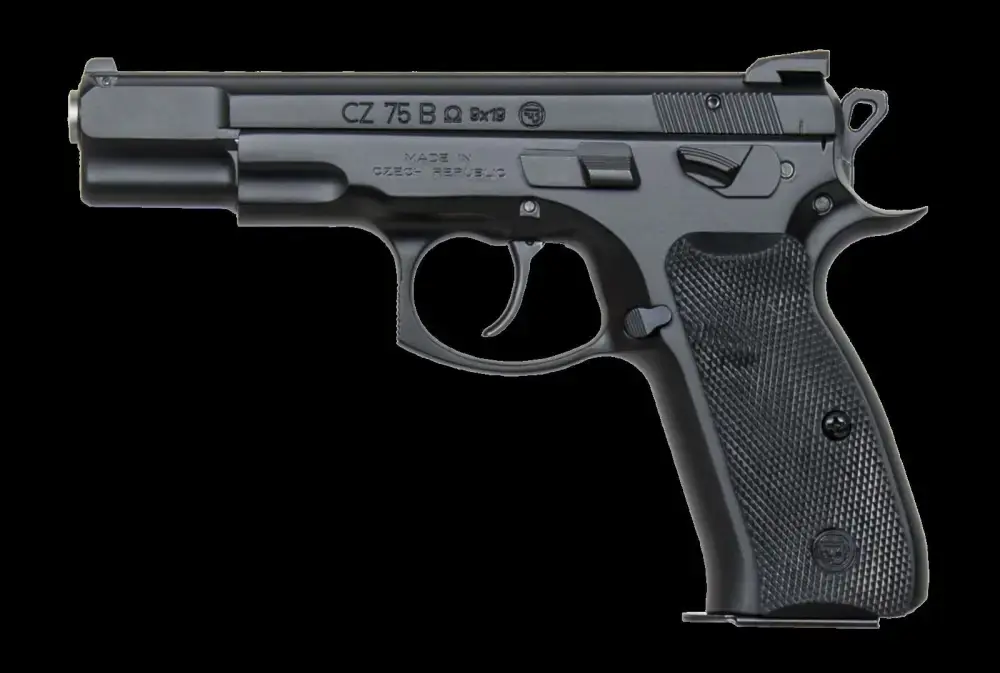 CZ 91136 CZ 75 Omega 9mm Luger 4.60" 16+1 Black Black Polymer Grip