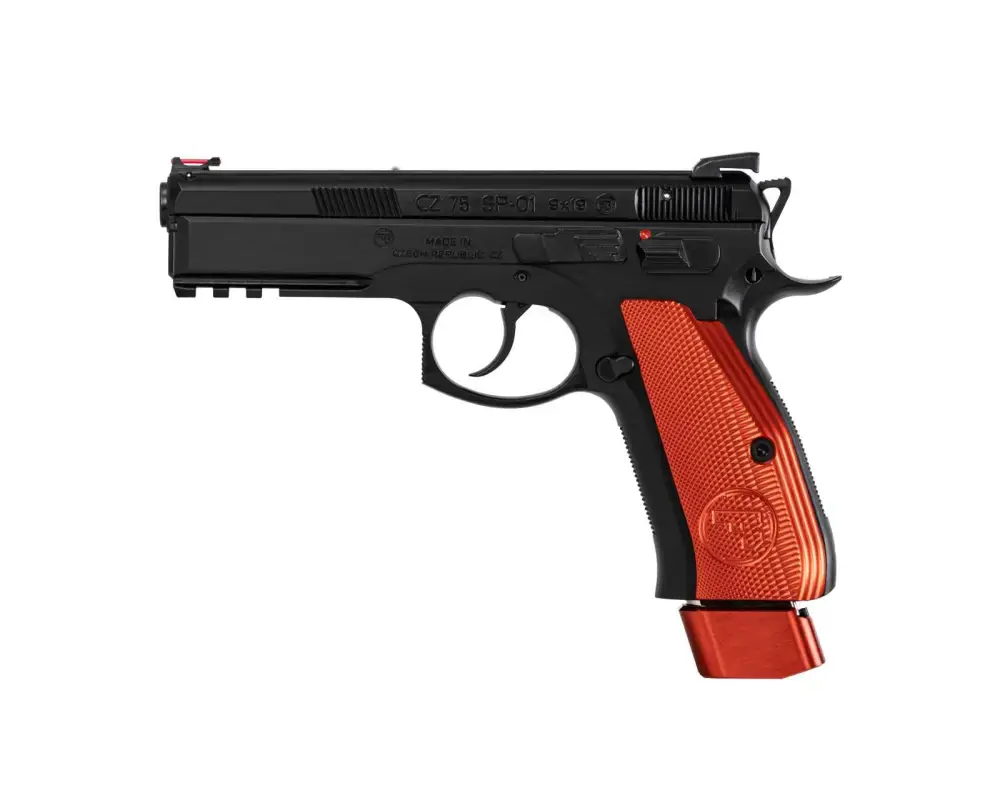 CZ 75 SP-01 COMPETITION 9MM 21RD BLK NS RED
