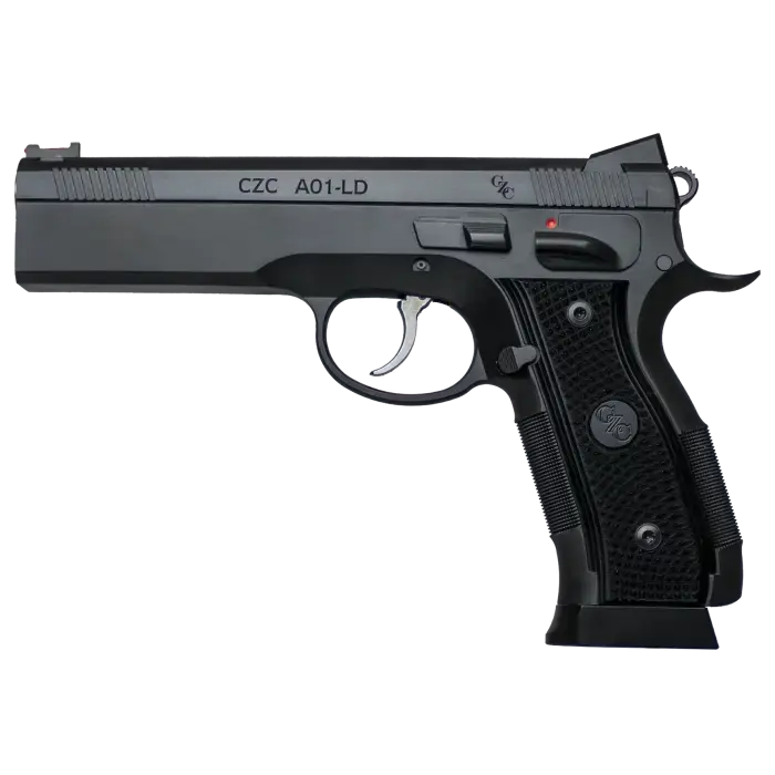 CZ 91731 A01 LD 9mm Luger 4.90" 19+1 Blued Black Checkered Polymer
